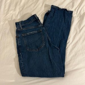 Abercrombie & Fitch Curve Love 90s Straight Ultra High Rise Jeans size 27
